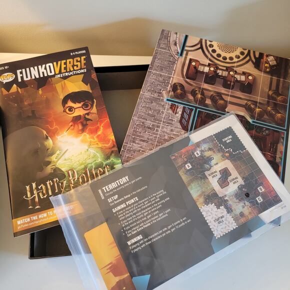 Funko Pop Funkoverse Harry Potter Game 100 Family Hermione Bellatrix Voldemort - Picture 9 of 10